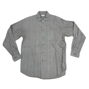 Turnbury Light  Grey Men's Button up Shirt Size Medium